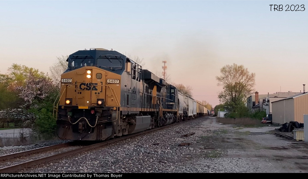 CSXT 5407